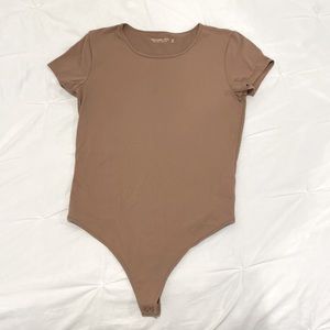 Abercrombie & Fitch Pastel Brown Bodysuit